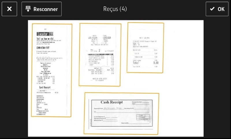 Bekijk de preview-bonnen Concur