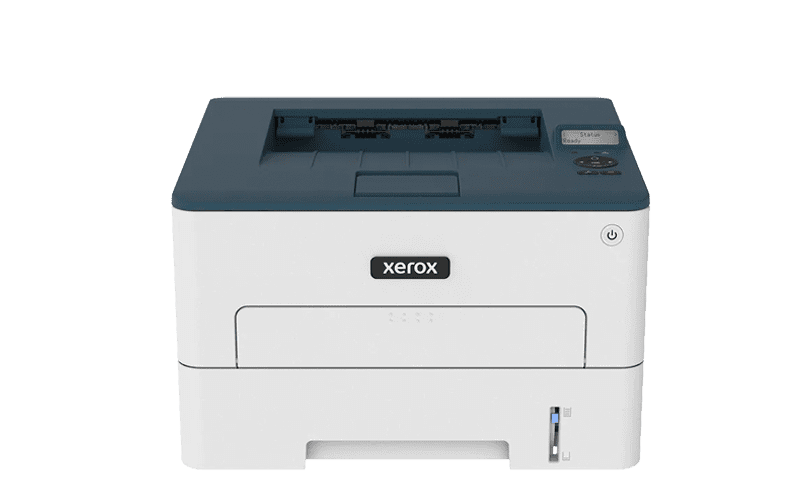 Vooraanzicht van de Xerox® B230 multifunctionele printer