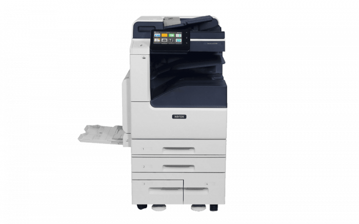 Xerox® VersaLink® B7100 serie, zwart-wit printer, vooraanzicht