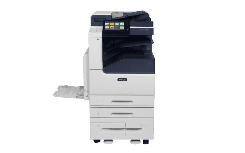 Xerox® VersaLink® B7100 serie, zwart-wit printer, vooraanzicht